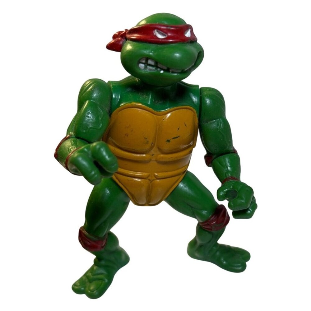 Teenage Mutant Ninja Turtles Raphael Action Figure 1988 By Playmates Vintage